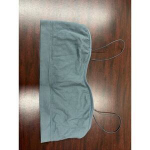 Garage Bungee Strap Grey-Blue Bralette Size M/L